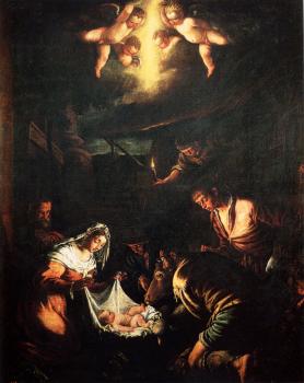 雅格佈 巴薩諾 The Adoration Of The Shepherds 雅格佈 巴薩諾 The Adoration Of The Shepherds